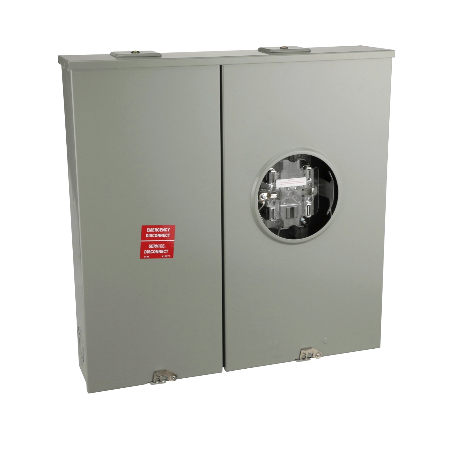RCM200SL Homeline Meter Main, CSED, 200 Amp, Ringless, Lever, OH, UG, Surface