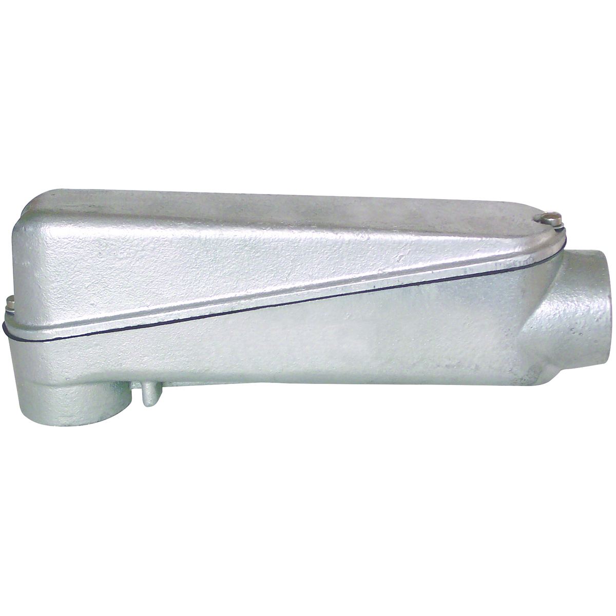 3" LB Hub, Iron Mogul Conduit Body