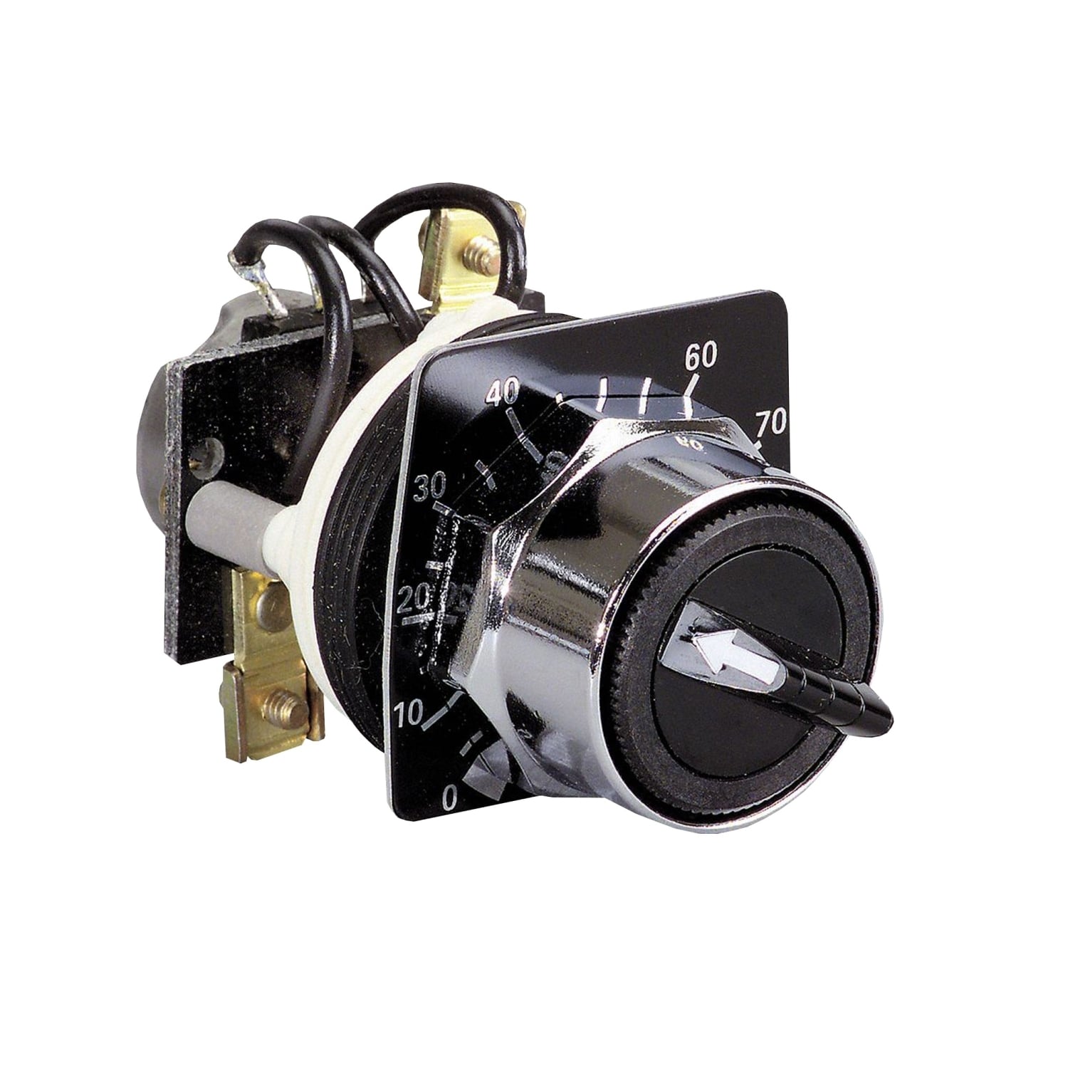 Potentiometer, Harmony 9001K, metal, black, 30mm, 2.5kOhm