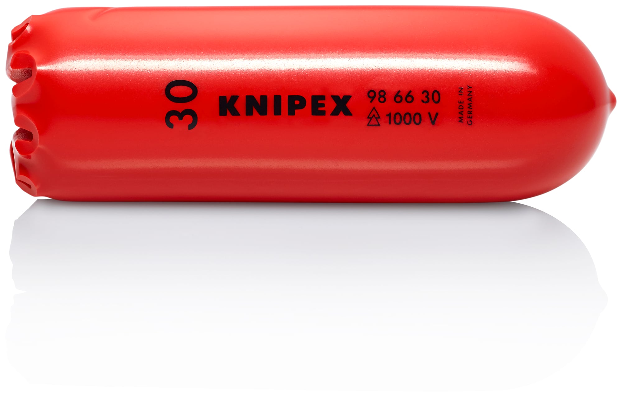 Self-Clamping Plastic Slip-On Cap-1000V Insulated, 4 1/4 in.