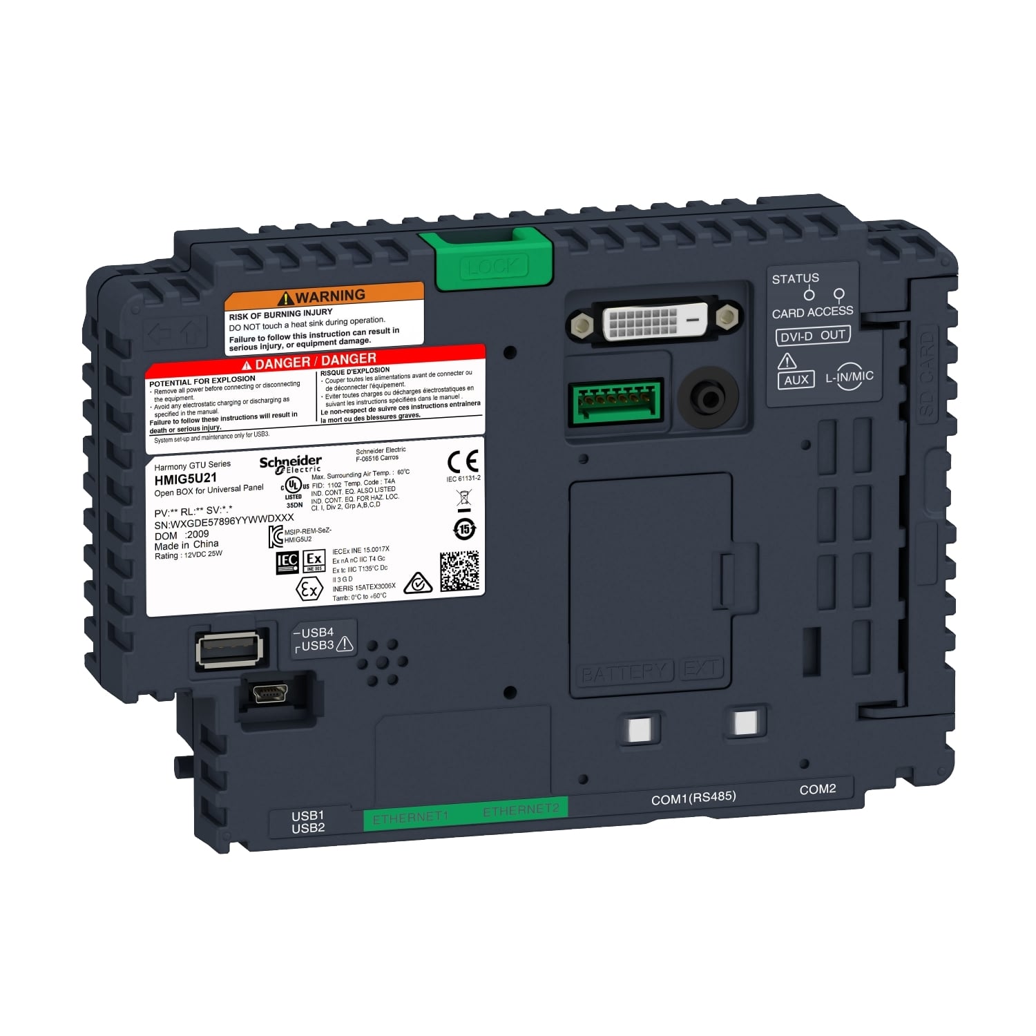 base unit, Harmony GTU, Open BOX Windows 10, Universal Panel, without HMI software installed