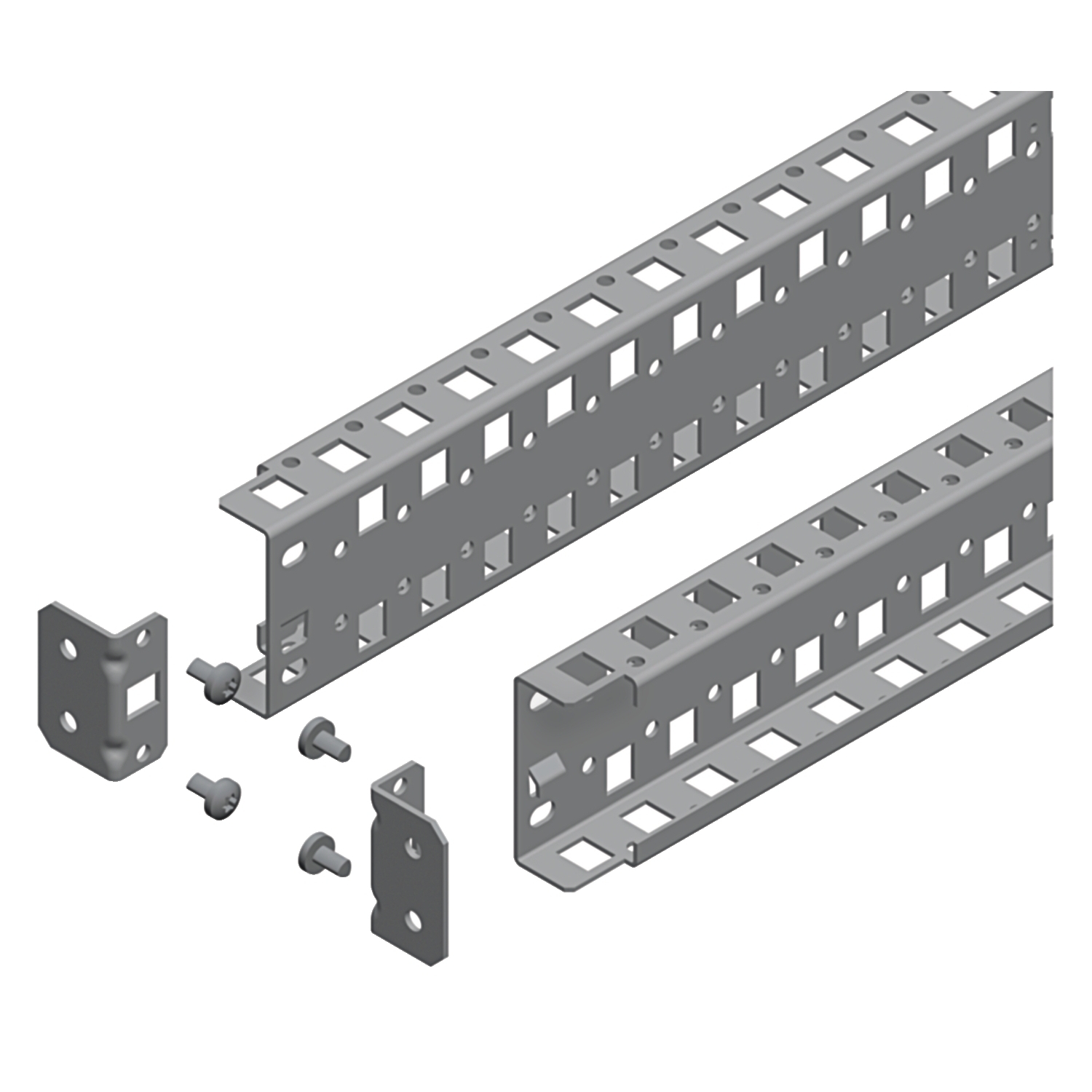 Universal cross rails, PanelSeT SFN, Spacial SF, Spacial SM,  H65 W800mm, 2 rows, set of 2