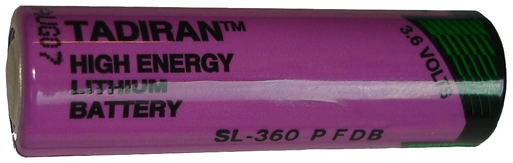 SIMATIC S7-400, BACK-UP BATTERY 3.6 V/2.3 AH FOR PS 405 4A/10A/20A AND PS 407 4A/10A/20A