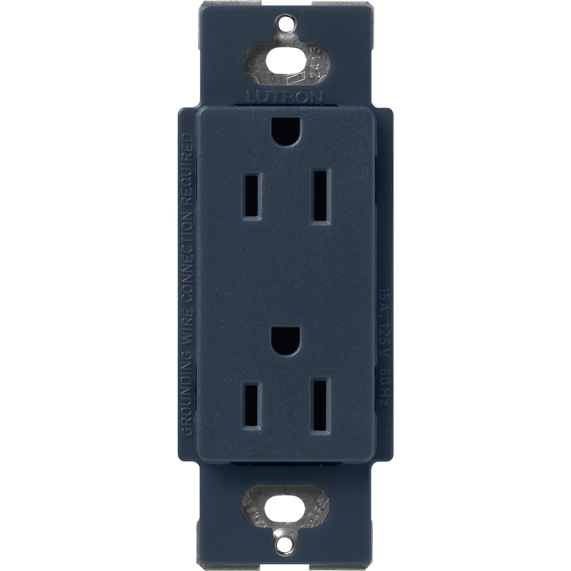 Lutron Claro 15 Amp Duplex Outlet, Deep Sea