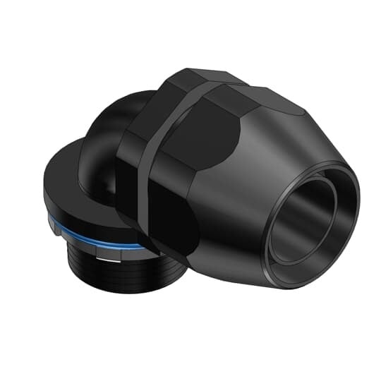 2 Inch 90 Degree Non-Metallic Liquidtight Bullet Connector