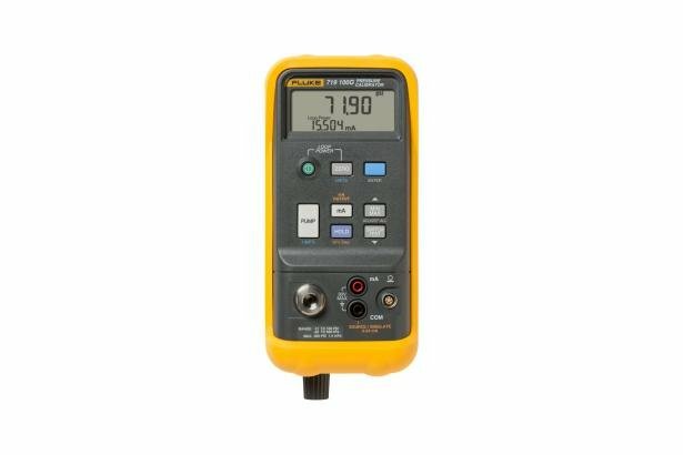 Forget the Hassle of Hand Pumping. Now you can calibrate and test pressure devices quickly and easily with one hand, saving valuable time. With the innovative, built-in electric pump, the Fluke 719 Electric Pressure Calibrator provides pressure calibration at your fingertips. 100 psi, 7 bar