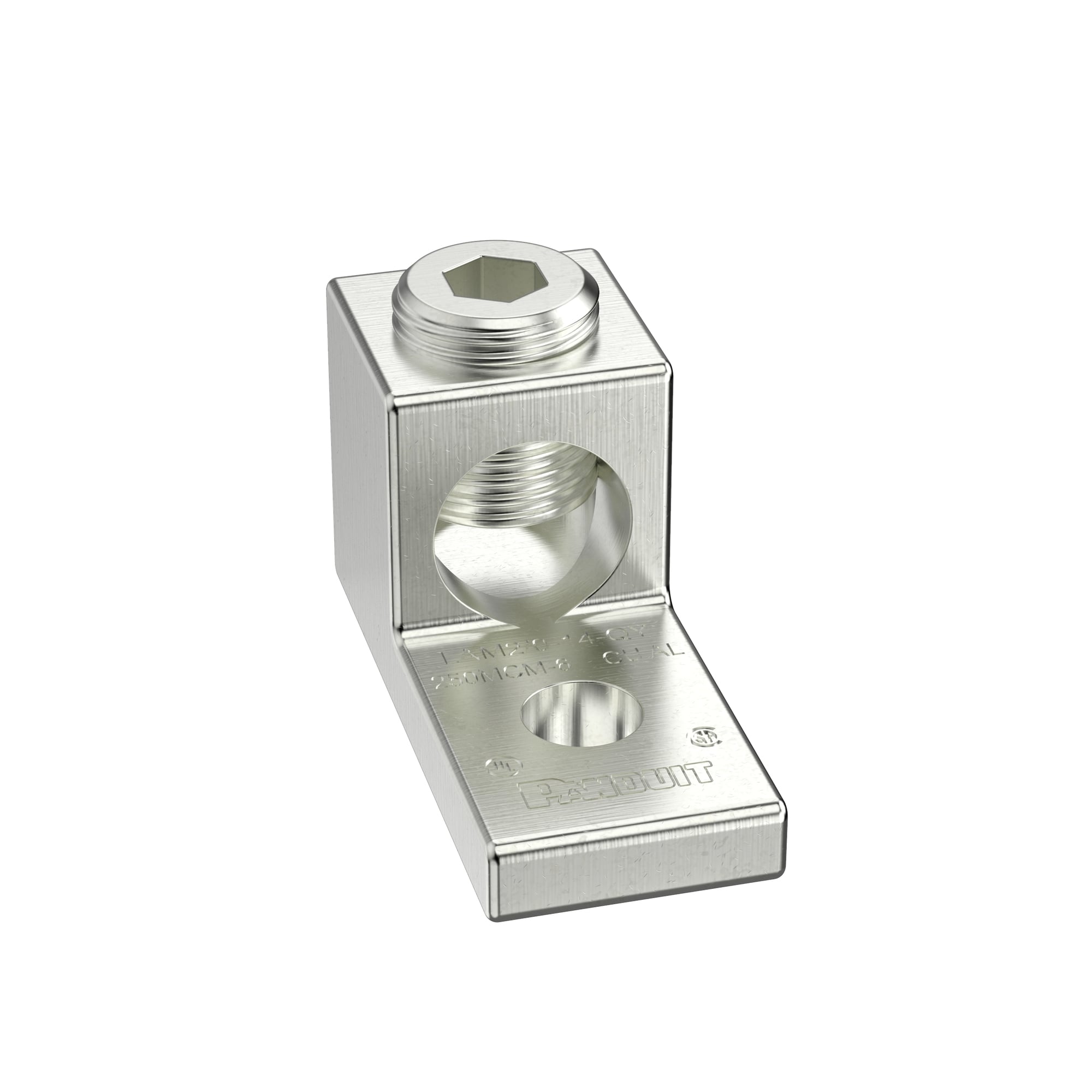 Aluminum Mechanical Lug, 1 Hole, 1 Barre