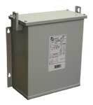 600V Class Commercial Potted Three Phase Distribution Transformer, 240 PV, 480Y/277 SV, 6 kVA