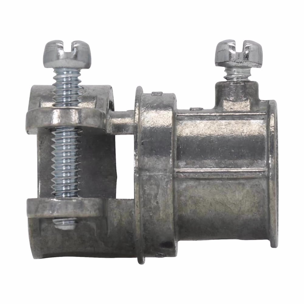 Eaton Crouse-Hinds series FECS combination coupling, Set screw squeeze, EMT, Zinc die cast, Combination type, 3/4"-3/4"