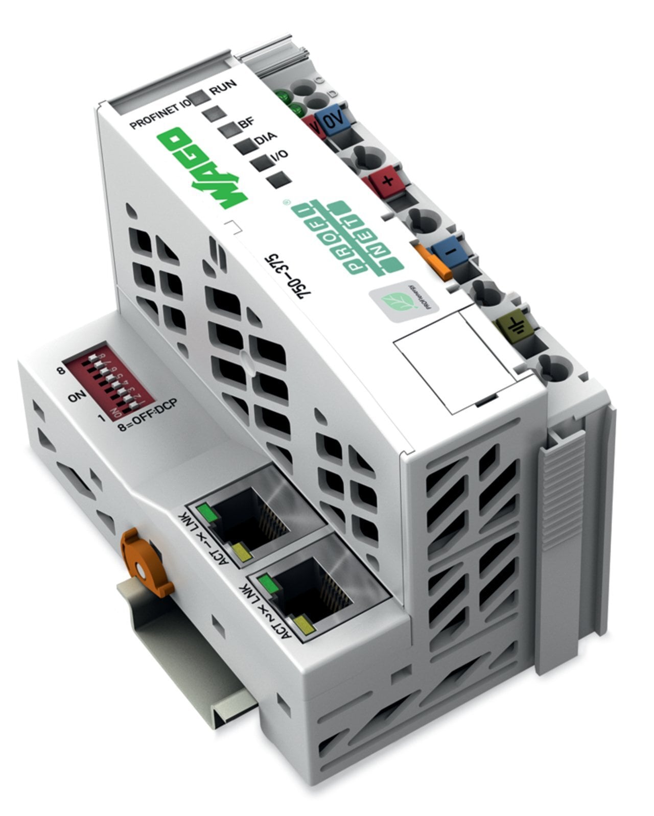 Fieldbus Coupler PROFINET IO; 3rd Generation; Ext. Temperature; Advanced