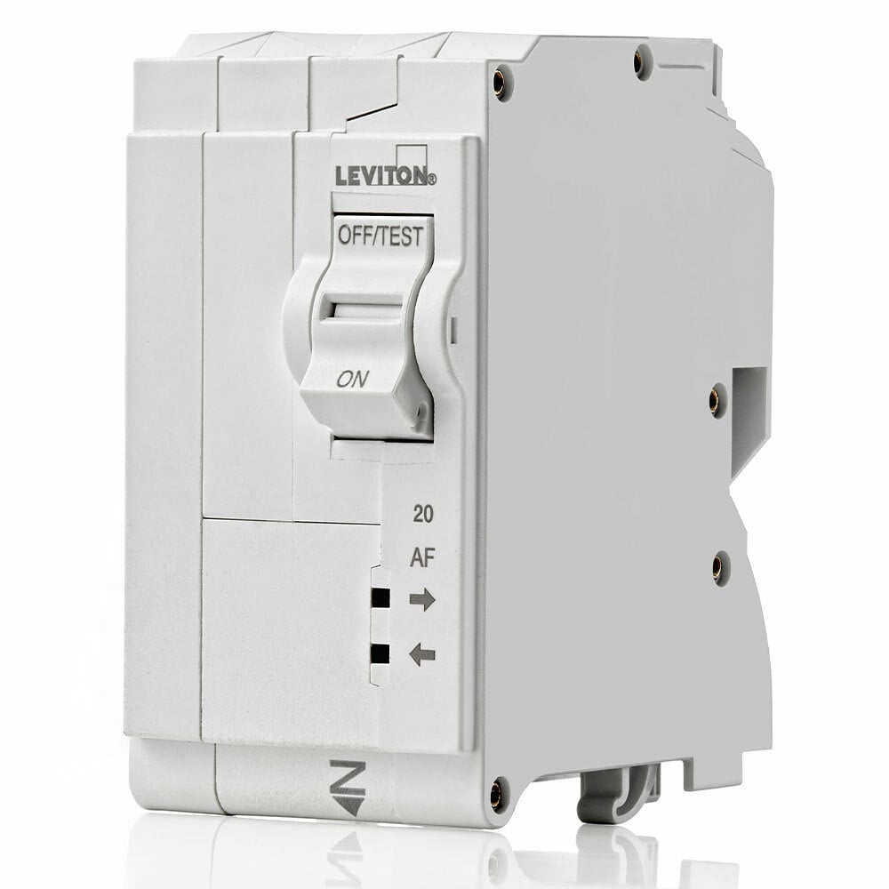 BRANCH CIRCUIT BREAKER AFCI 2-POLE 20A 120/240V. 10KA INTERRUPT RATING.W/ INSTRUCTION SHEET PKD