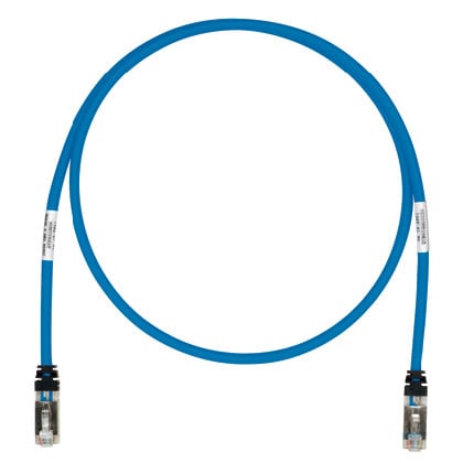 Copper Patch Cord, Cat 6A, Blue S/FTP Ca