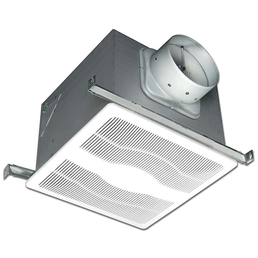 200 CFM ENERGY STAR Certified Deluxe Quiet Exhaust Fan - 6 Inch Metal Duct Adapters