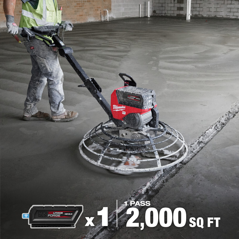 MXF336-3HD MX FUEL Walk-Behind Trowel Kit, 130 rpm Speed