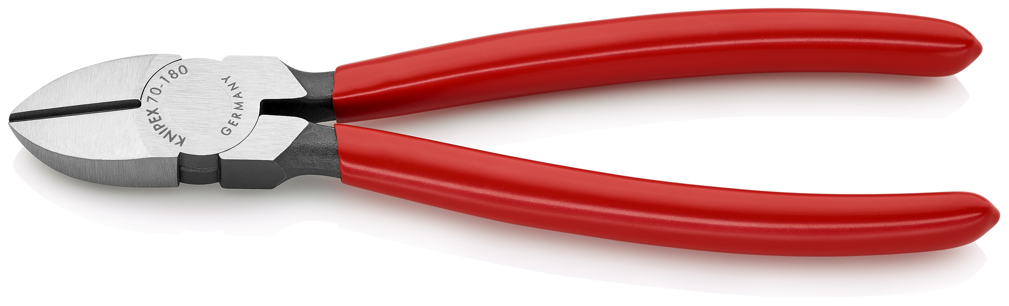 Diagonal Cutters, 7 1/4 in., Plastic Coating