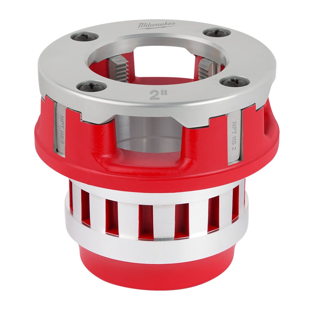 2 HIGH SPEED NPT Portable Pipe Threading Forged Aluminum Die Head