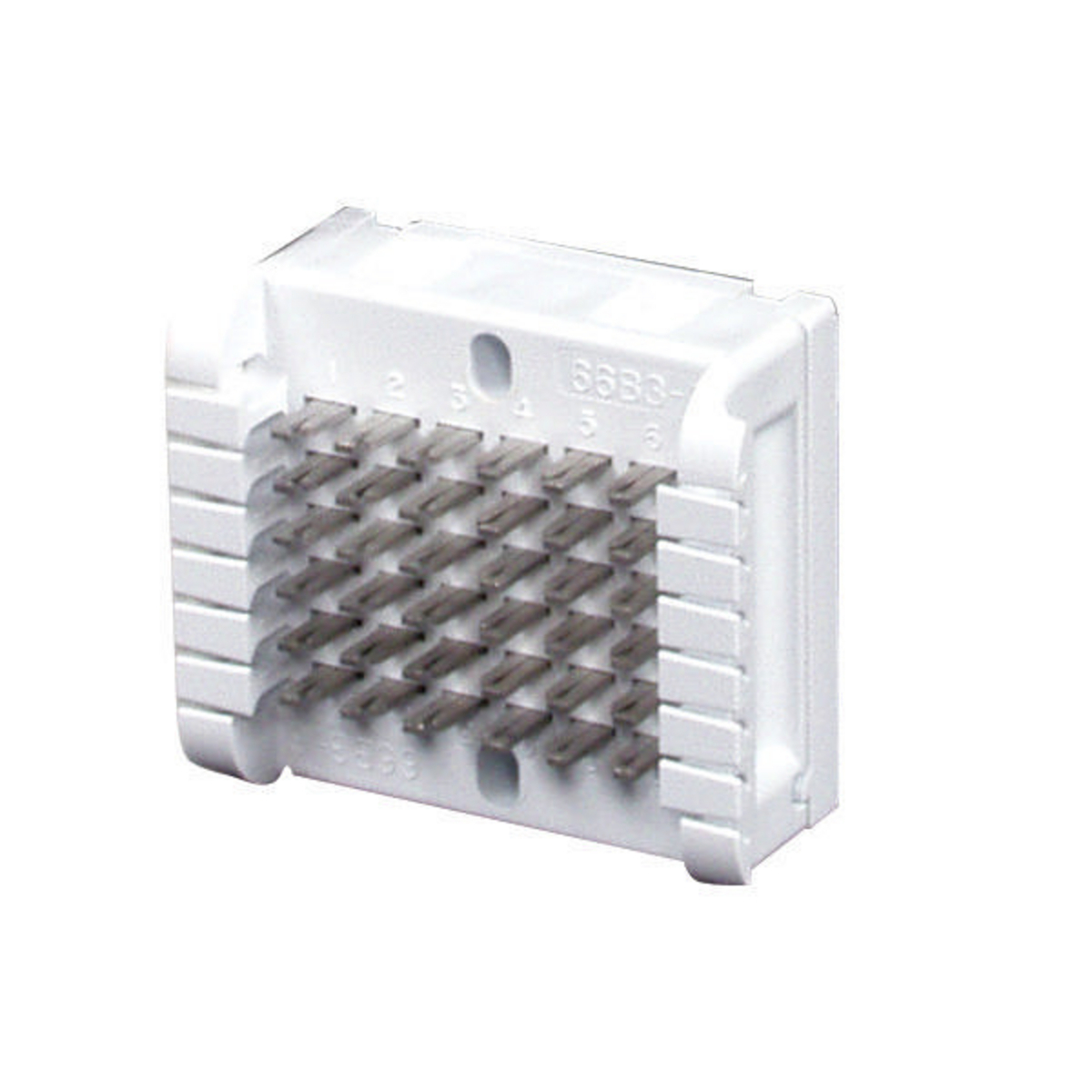 Hubbell Premise Wiring Products, Interconnects, Modular 66B Block, 6-pair, Split (3x), (6x 6)