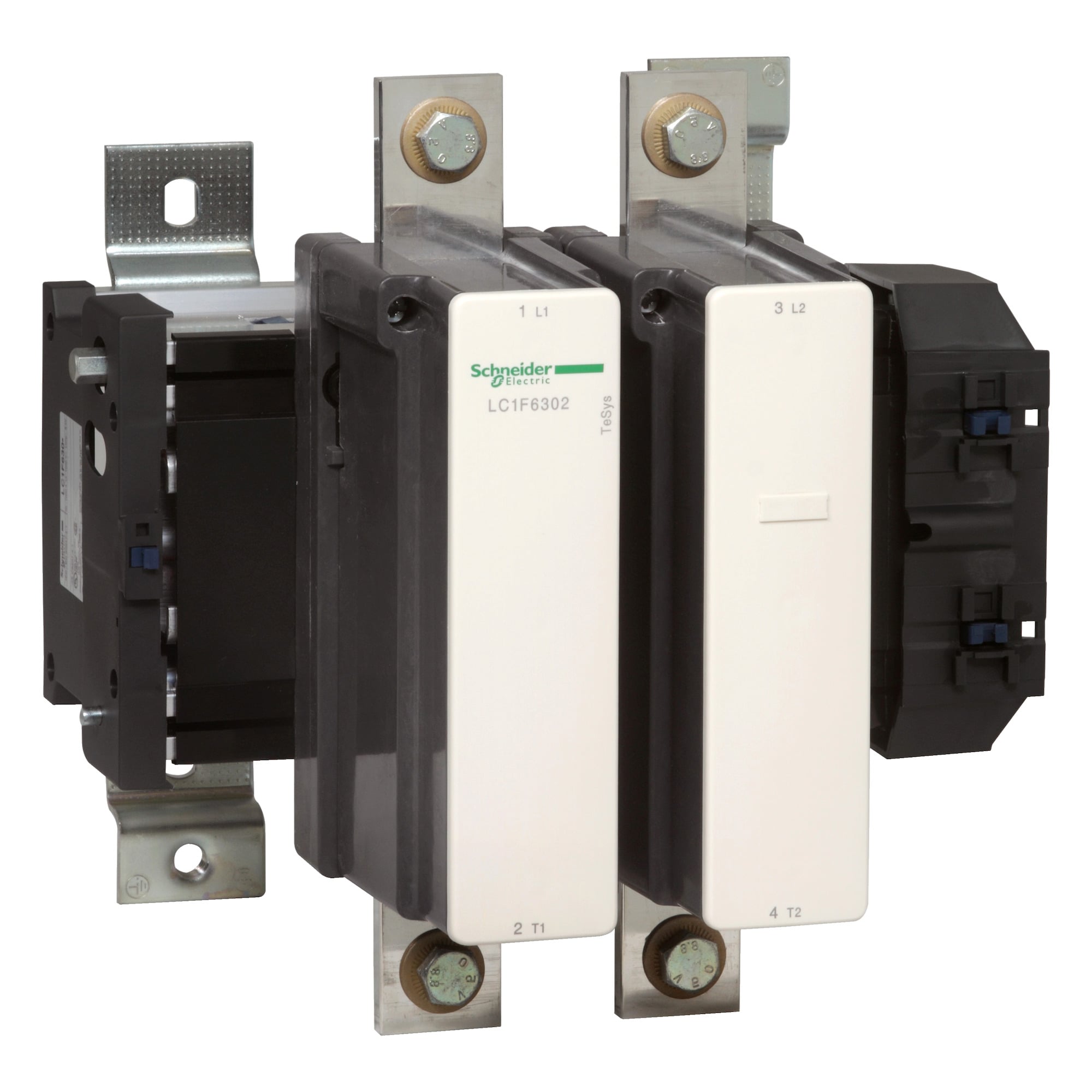 contactor, TeSys F, 2P(2NO), AC-1, <=440V 1000A with coil LX1/LX9, 481000V AC 40/400Hz, LX4, 48...440V DC