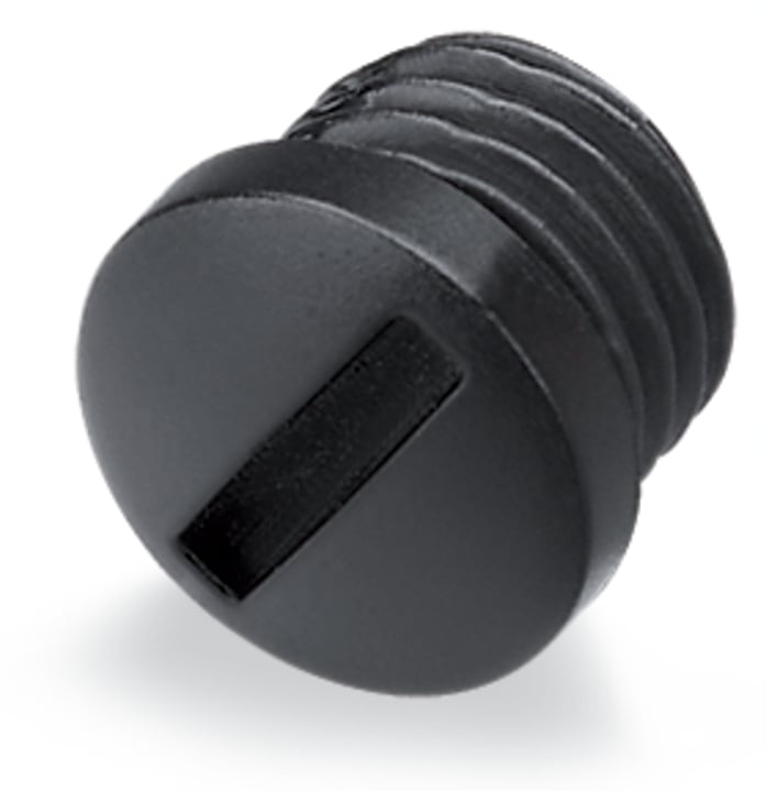 M8 protective cap; for unused sockets