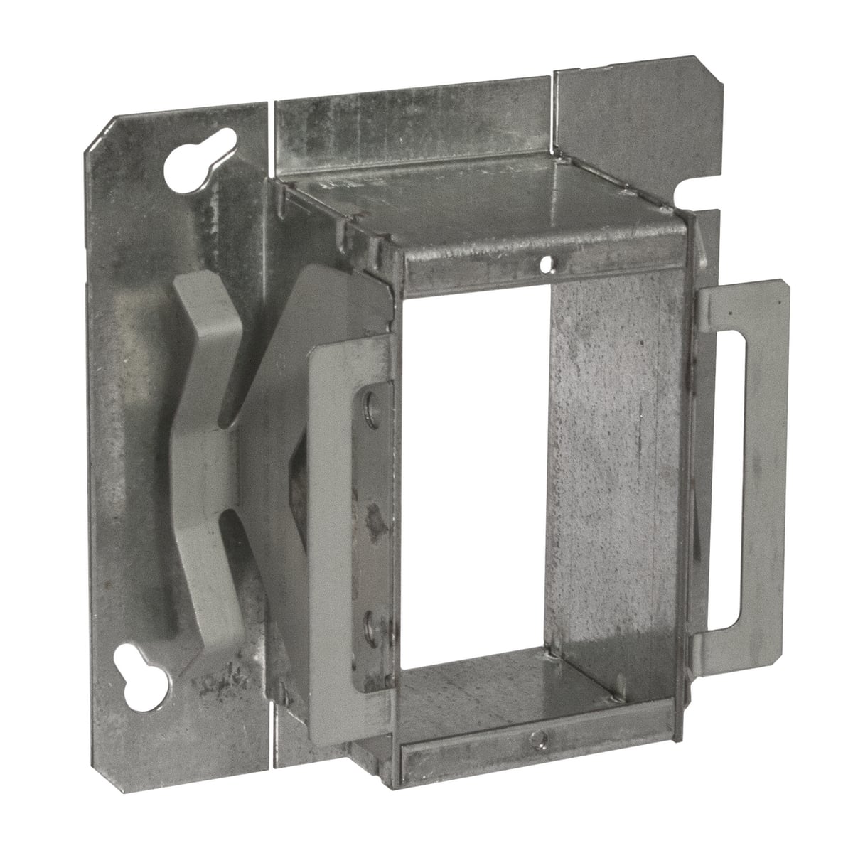 Block-Loc 4-11/16" Square Tile Cover, 1 Gang, 2" Deep