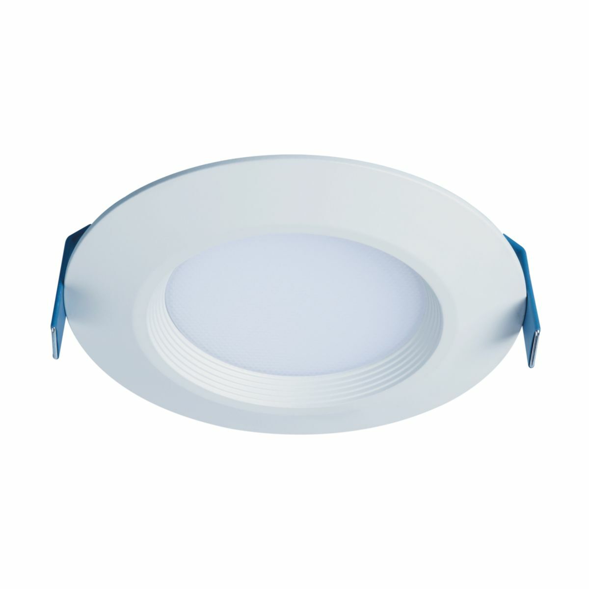 4" LED downlight, 600 Lumens, 90 CRI, selectable CCT with D2W option, 120V 60Hz, LE & TE phase cut 5 percent dimming, matte white flange.