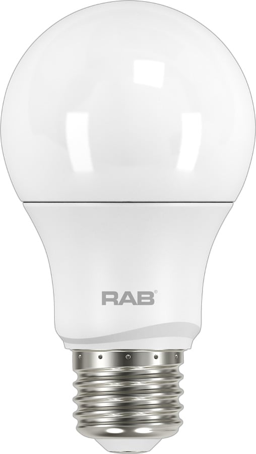 LED Bulb A19 5.7W,40 EQ, 460Lm, Base E26, 80CRI, 3000K, Dimmable