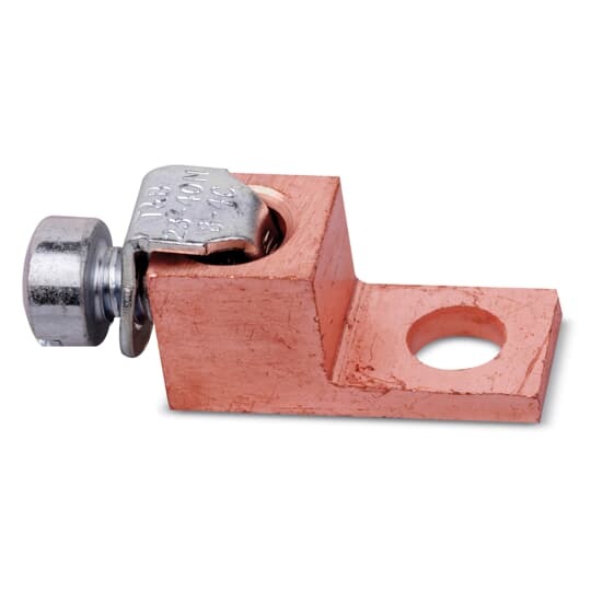 Locktite Copper One-Hole 90 Degree Upright Lug for Conductor Range 1 to 2/0