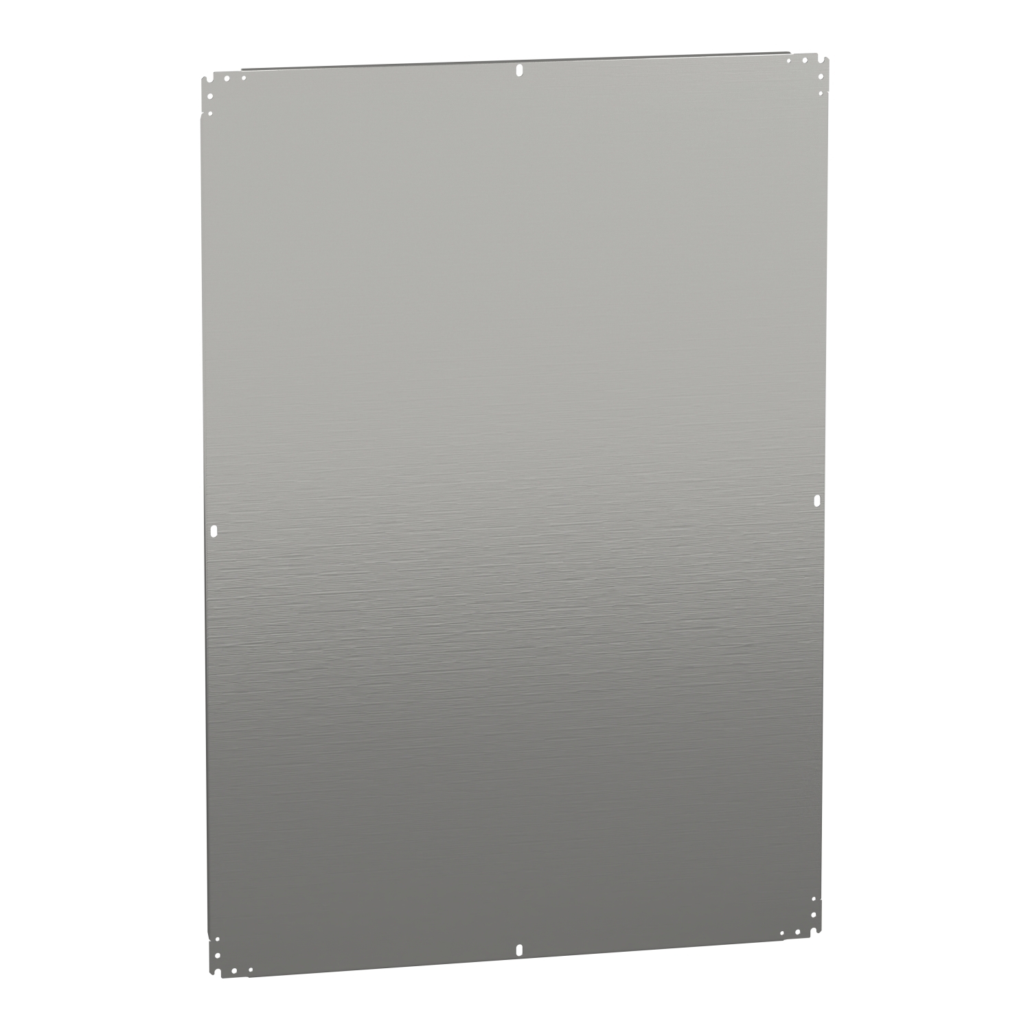 Plain mounting plate H1400xW1000mm made of galvanised sheet steel