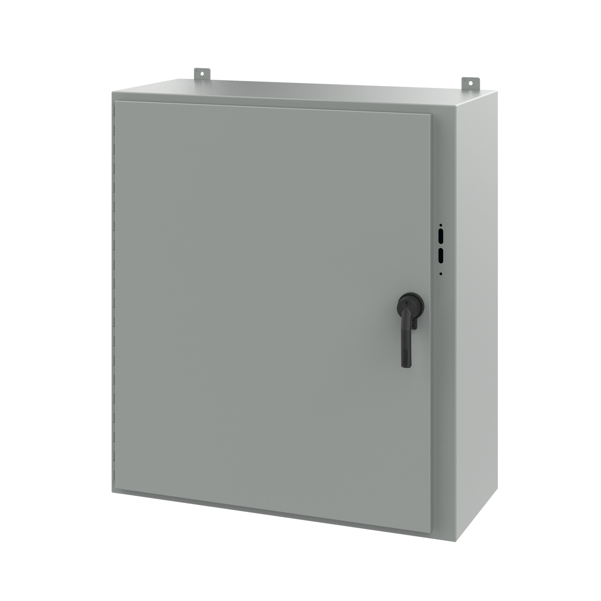 Disconnect Enclosure with Handle Type 12, 42.00x37.38x16.00, Gray, Steel