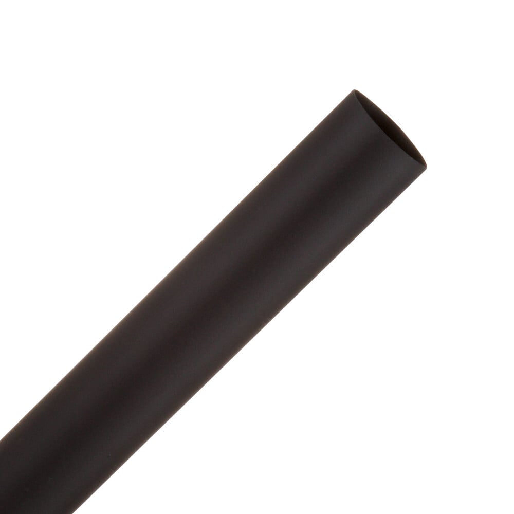 3M(TM) Heat Shrink Thin-Wall Tubing FP-301-1/2-Black-200`, 1/2 in x 200 ft per spool