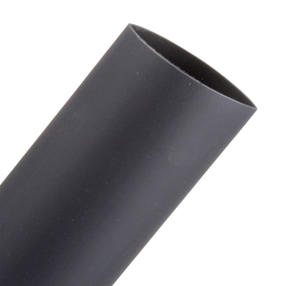 3M(TM) Heat Shrink Thin-Wall Tubing FP-301-1-Black-100`, 1 in x 100 ft per spool