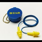 The 3M E-A-R UltraFit corded earplugs features a proprietary, premolded, triple-flange design that fits comfortably in most earcanals.