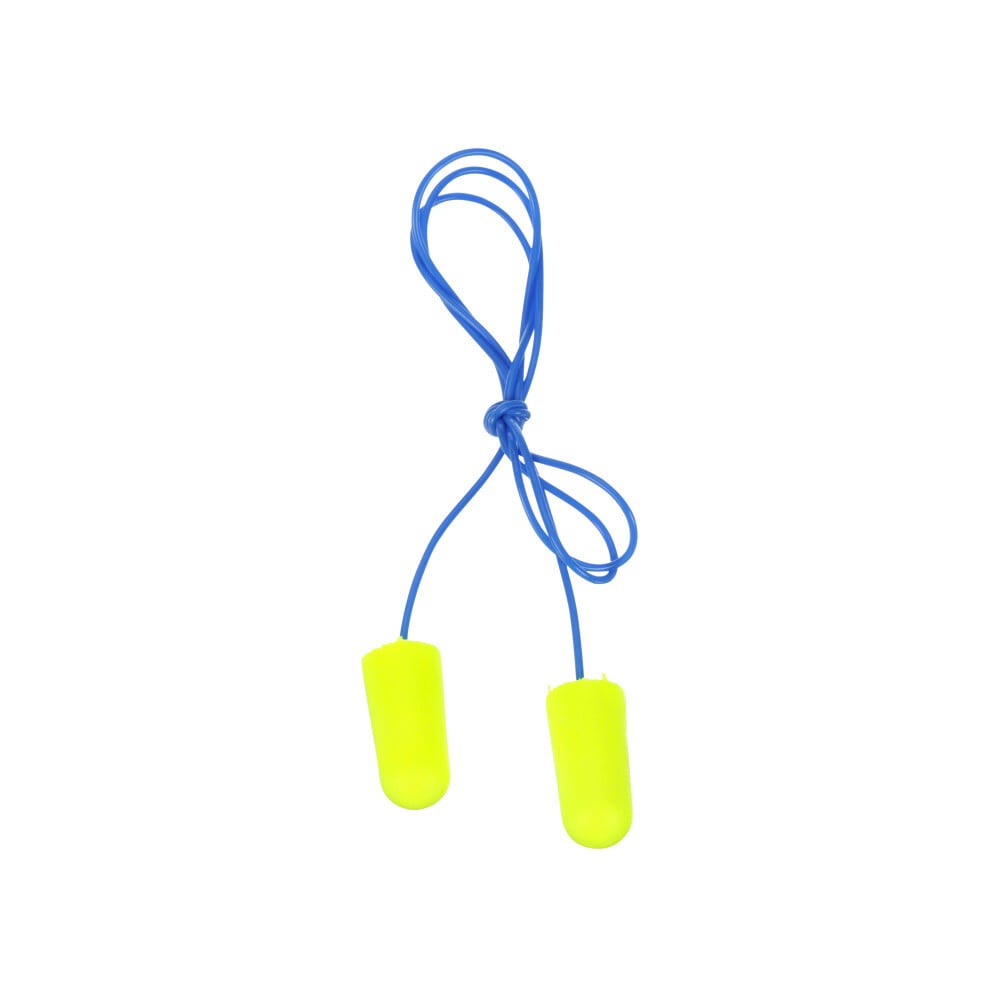 3M E-A-Rsoft Yellow Neons earplugs seal the earcanal with soft, slow-recovery foam for excellent noise reduction and comfort.