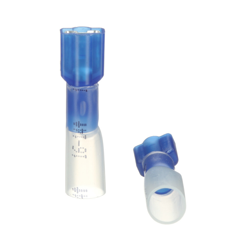 Female Disconnect Heatshrink Nylon Insulated, 25/bottle Crescent