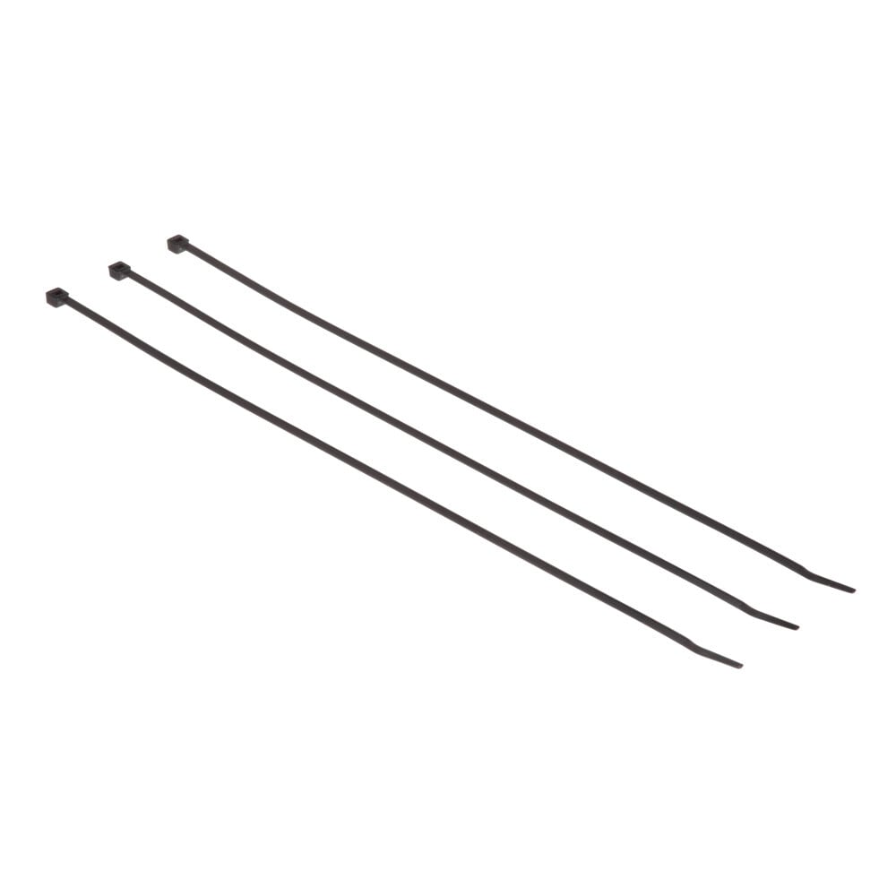 15" Black 50 LB Cable Tie - 100 pcs/bag (06204)