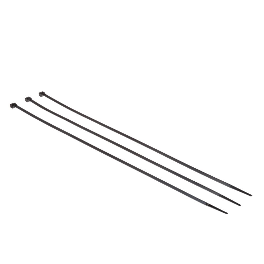 24" Black 175 LB Cable Tie - 50 pcs/bag (53228)