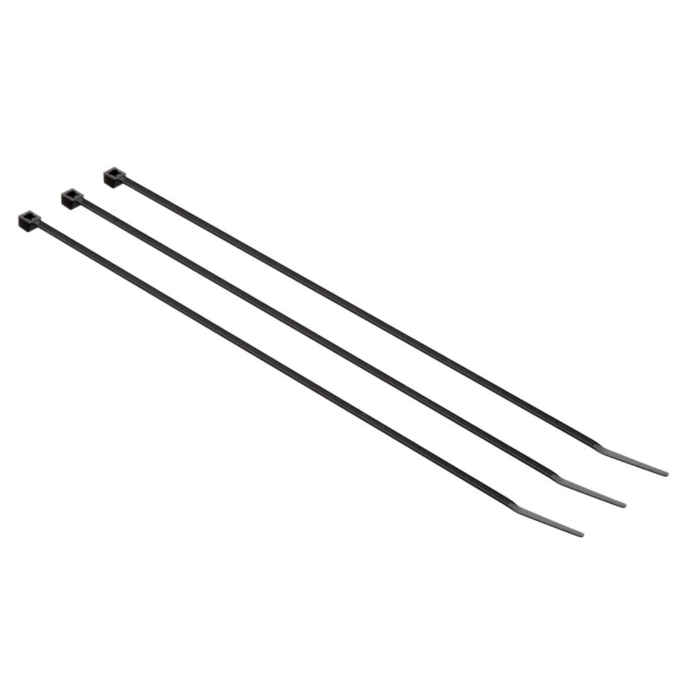 6" Black 18 LB Cable Tie - 100 pcs/bag (53169)