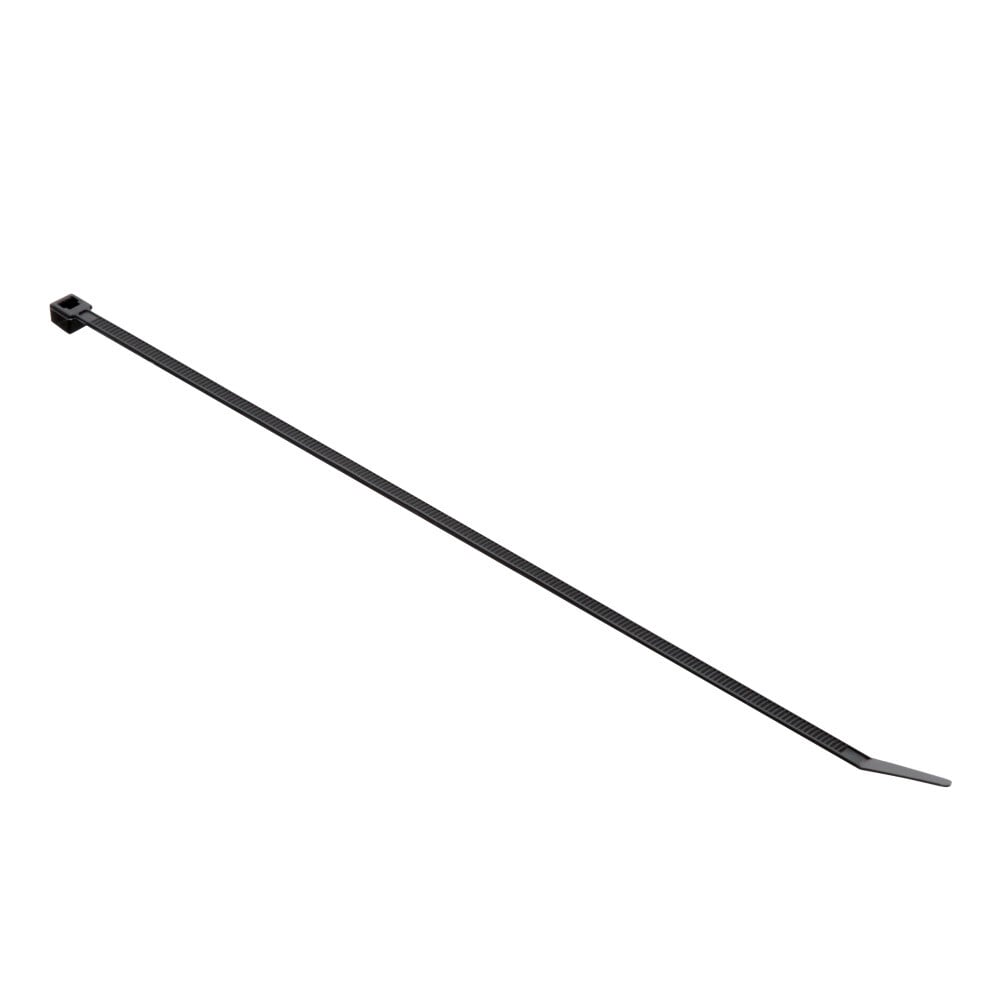 8" Black 40 LB Cable Tie - 100 pcs/bag (53175)