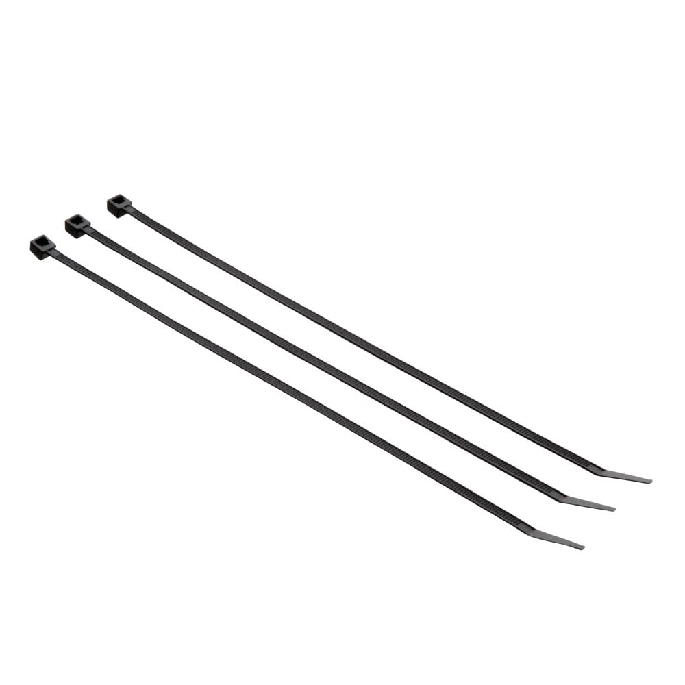 8" Black 40 LB Cable Tie - 1000 pcs/bag (53226)