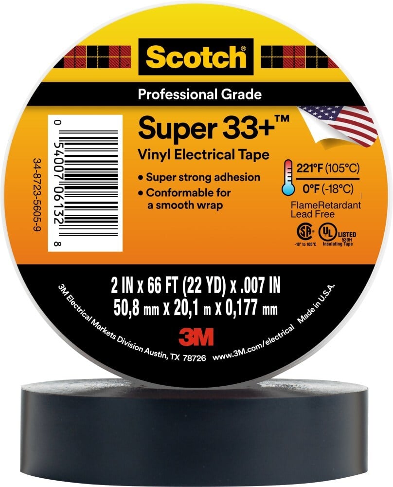 Scotch Super 33+ Vinyl Electrical Tape
