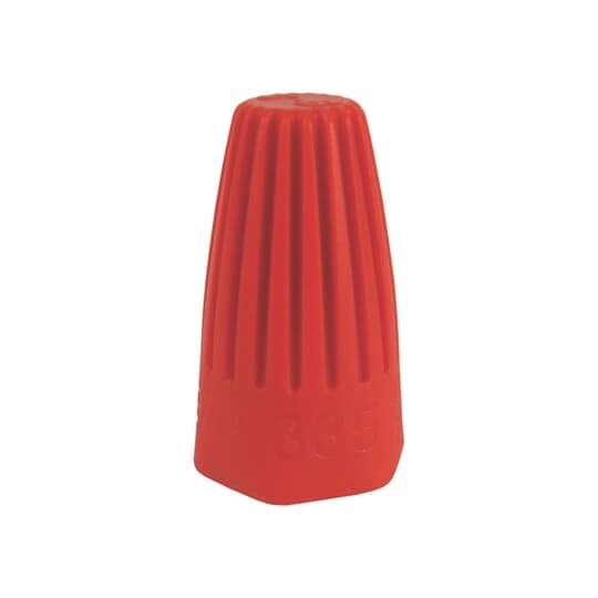 Red XTP non-winged wire connector.    #18 to #8.    (100 pieces per box)