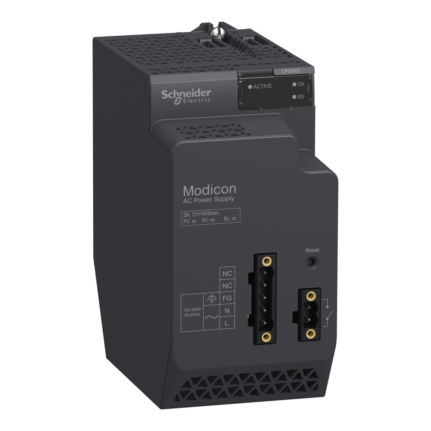 power supply module, Modicon X80, 100 to 240V AC