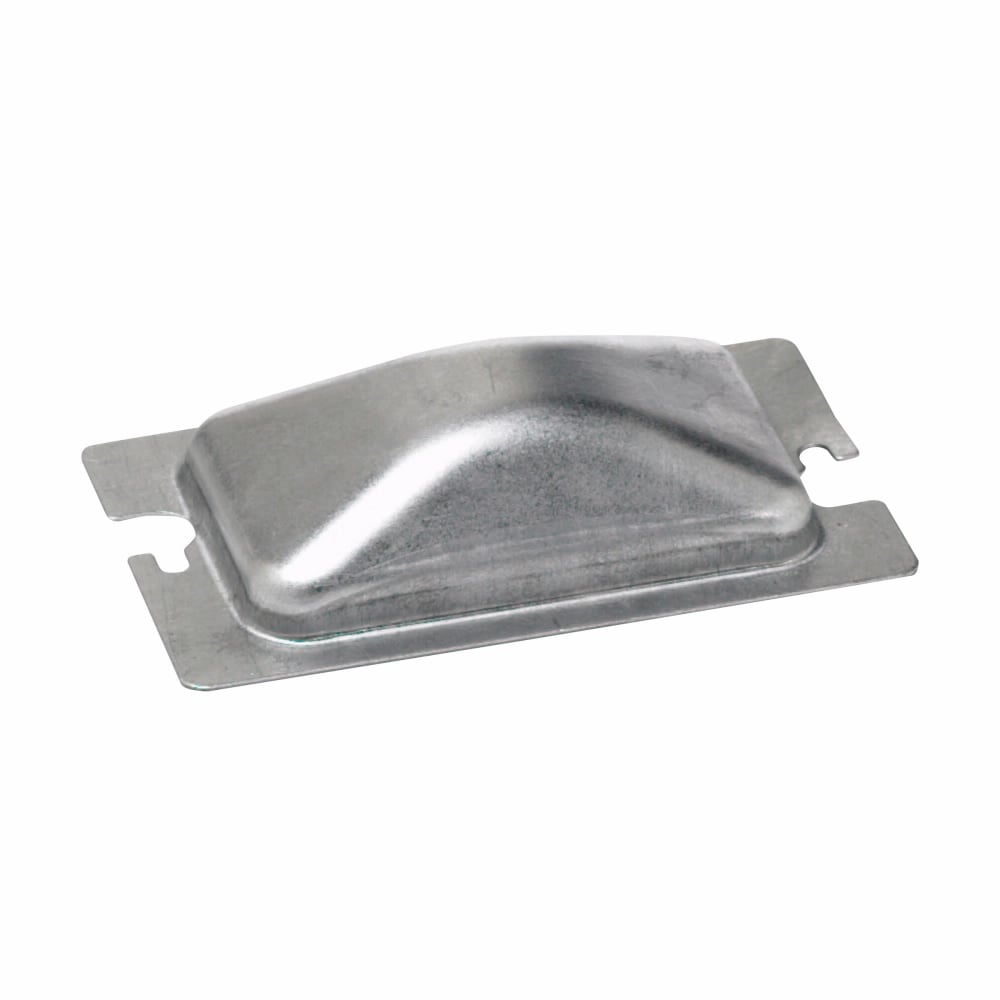 Eaton B-Line series conduit support fasteners, Ruff-IN products, 1" Height, 1" Length, 1" Width, 0.097lbs, Metal protector plates, Plaster ring style: One device