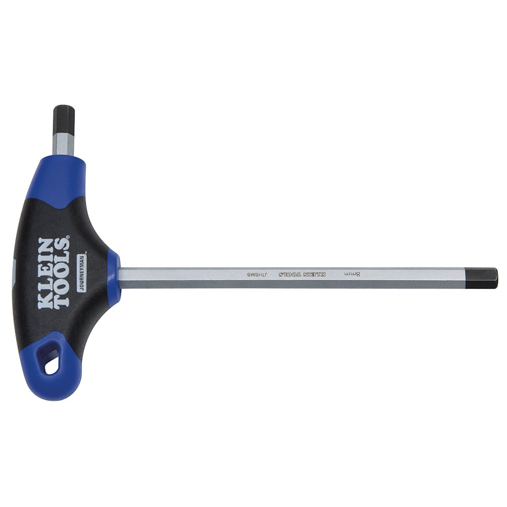 8 mm Hex Key, JourneymanT-Handle, 9-Inch