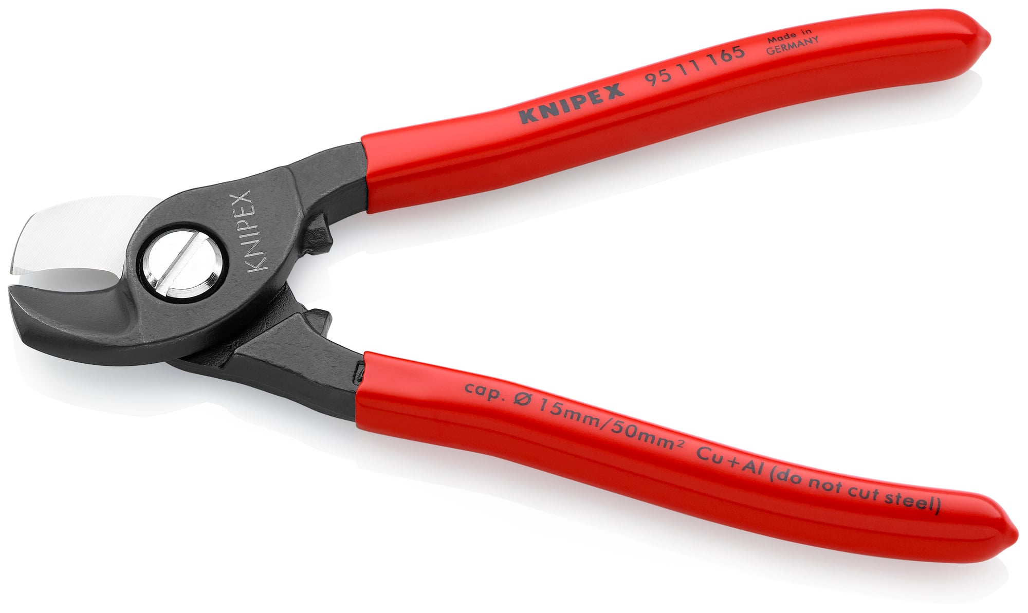 Cable Shears, 6 1/2 in., Plastic Coating, Bulk