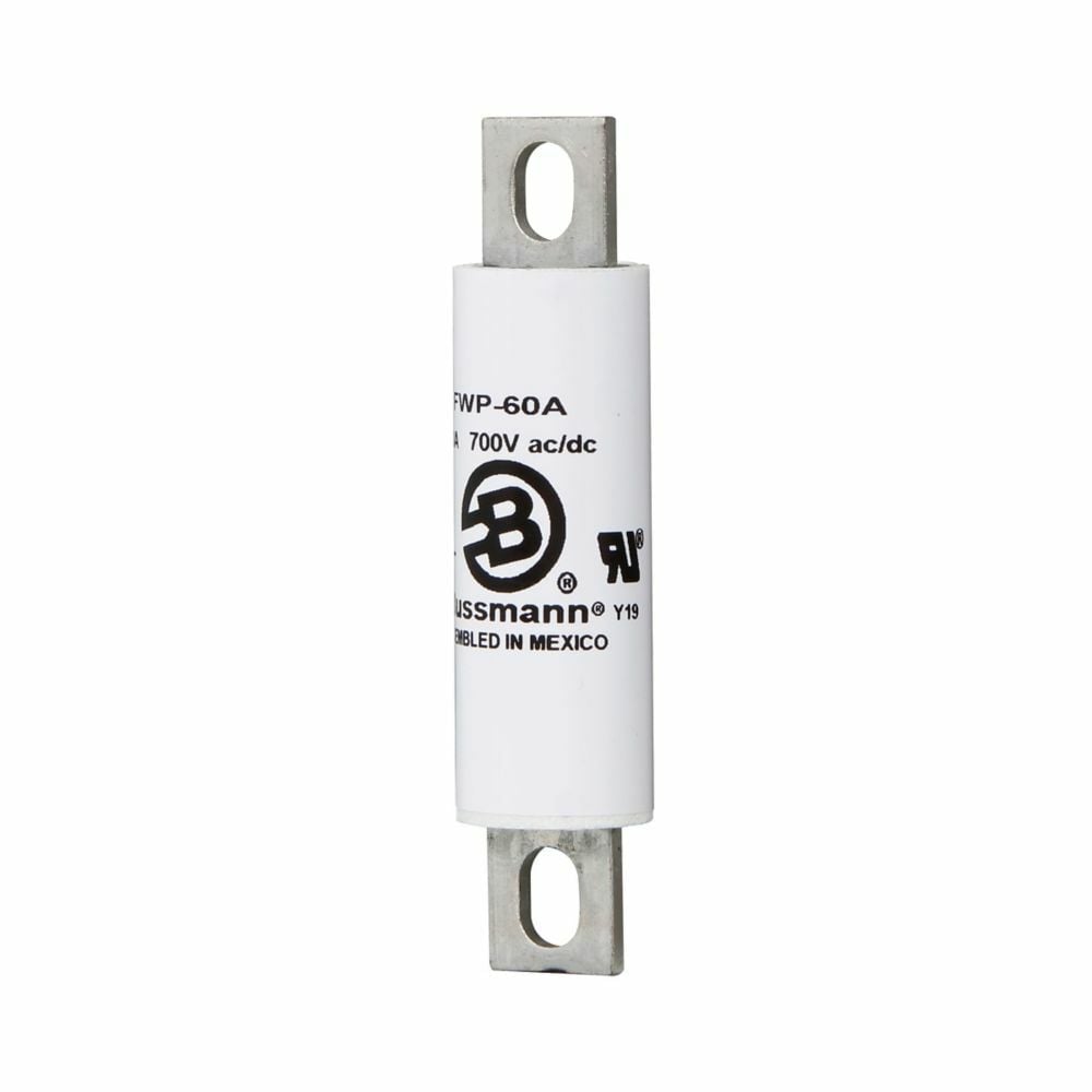 Eaton Bussmann series FWP high speed fuse, 250 Vac/dc, 40A, Non Indicating, High speed fuse, Stud