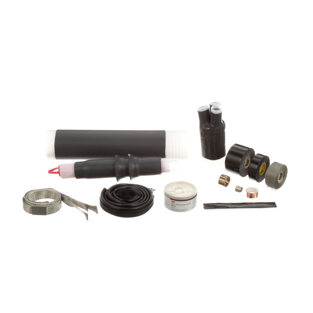 3M(TM) Cold Shrink QT-III, 3 Conductor Termination Kit 7620-S-2-3G, 0.33-0.50 in Cable Insulation O.D.
