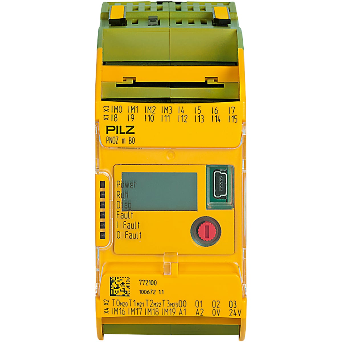 Configurable Safe Small Controllers PNOZmulti 2, Base Unit, Expandable, 20 Safe Digital Inputs, 4 Safe Semiconductor Outputs