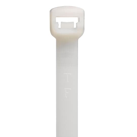 Heavy Duty Cable Tie, Natural Polyamide (Nylon 6.6) for Temperatures up to 85 Degrees Celsius (185 F) for Indoor Applications, UL/EN/CSA62275 Type 2/21S Rated for AH-2 Plenum and as a Flexible Cable and Conduit Support, Length of 599.72mm (23.611 Inches), Width of 7.62mm (0.30 Inches), Thickness of 1.91mm (0.075 Inches), Tensile Strength Rating of 534 Newtons (120 Pounds), 25 Pack