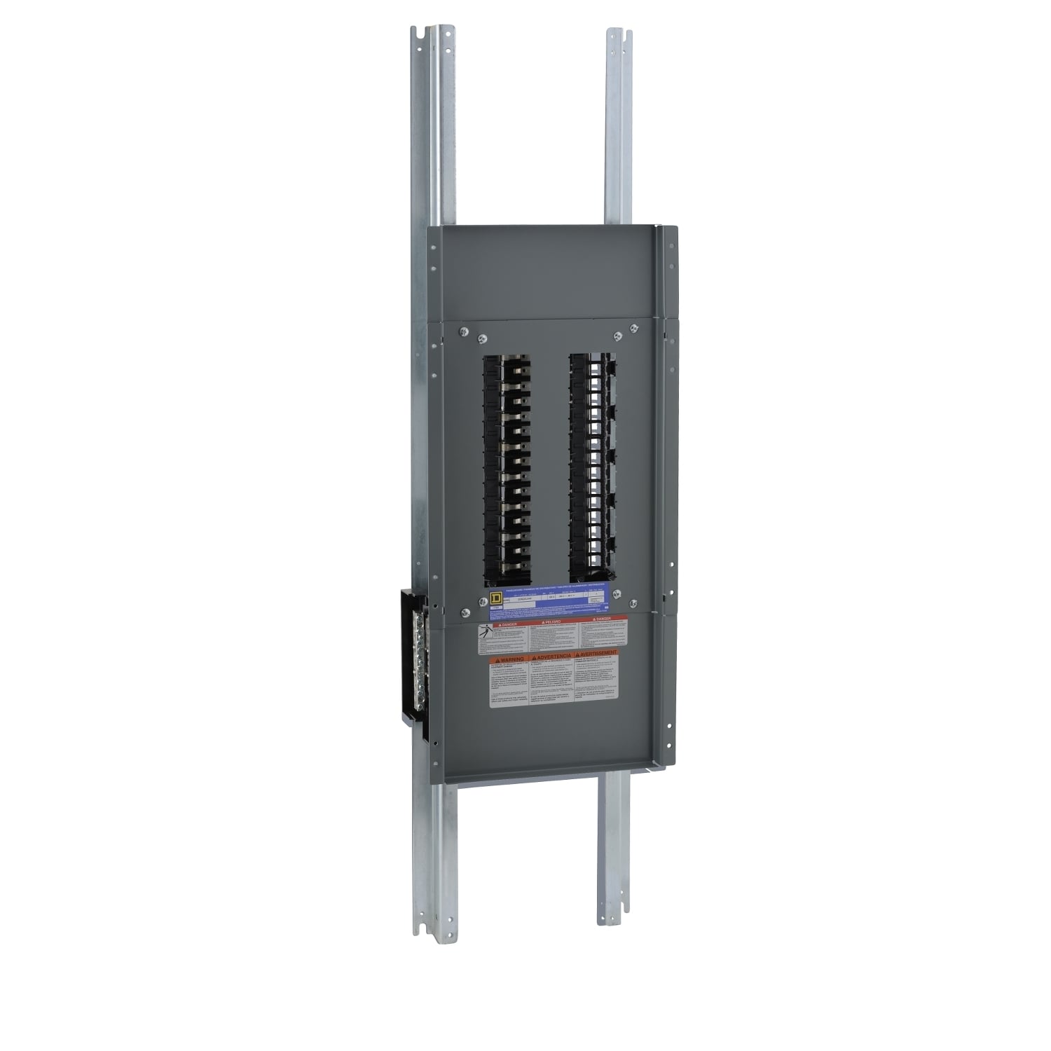 Load center interior, QO, main lugs, 400A, Al bus, 30 pole spaces, 1 phase, 3 wire, NQ enclosure